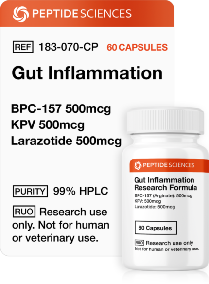 Buy BPC-157 KPV Larazotide Capsules